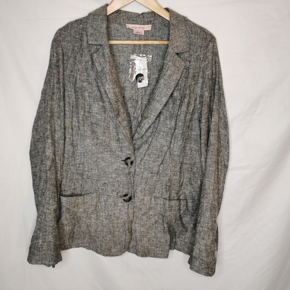 Tailored Linen Blazer - Picture 4 of 7